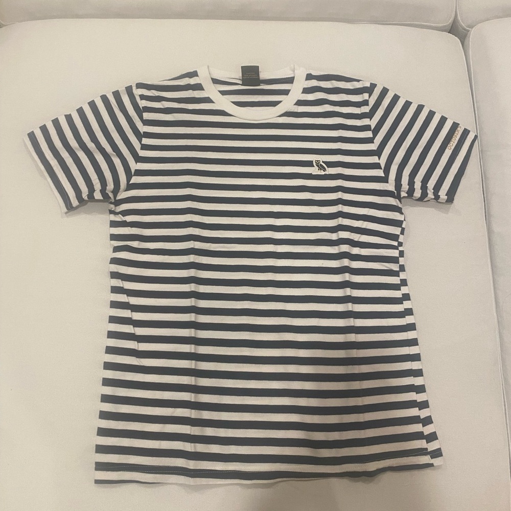 OVO T-shirt navy and white